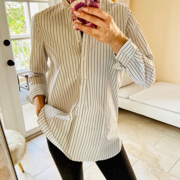 Madewell Tops - NWT Madewell Wellspring tunic popover shirt S